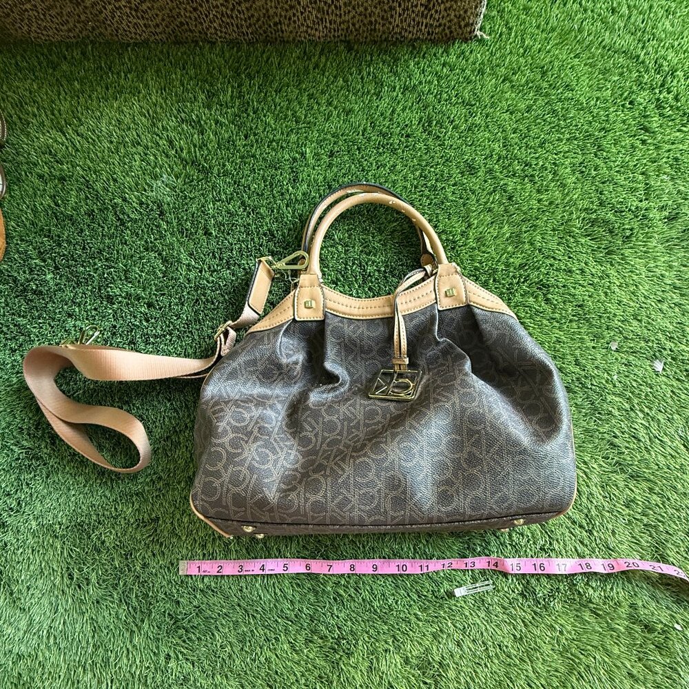 3-Piece Calvin Klein Signature Monogram Bag & Wallet Set